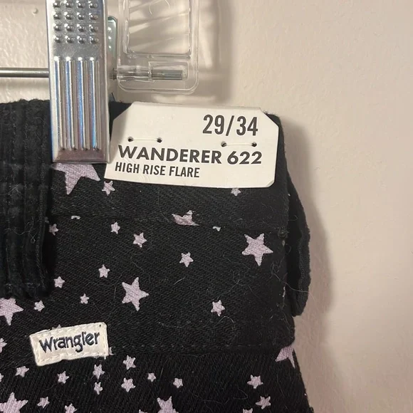 Free People X Wrangler High Rise Flare Jeans - Picture 5 of 6